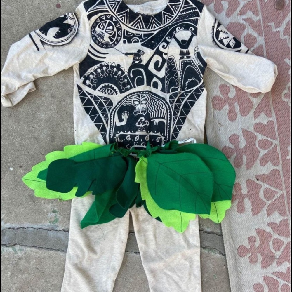 Toddler Maui (Moana) Costume